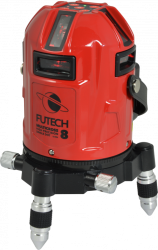 Križni laser FUTECH Multicross 8 HPSD Red 040.08