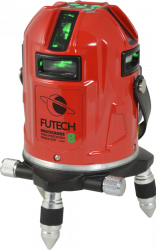 Križni laser FUTECH Multicross 8 HPSD Zelena 040.08G