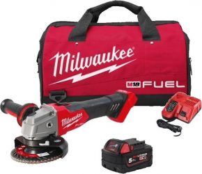 Akumulatorski kotni brusilnik Milwaukee M18 FSAG125X-501