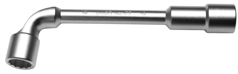Ključ nasadni, dvostranski, upognjen Unior 177