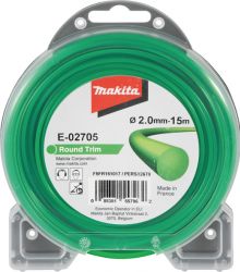 Najlonska nitka okrogla zelena 2,0mm/15m Makita E-02705