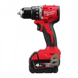 Brezkrtačni kompaktni udarni vrtalnik Milwaukee M18 BLPDRC-422C