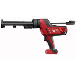 Akumulatorska pištola za kit z nastavkom za kartuše Milwaukee 310 ml C18 PCG 310 C-0B